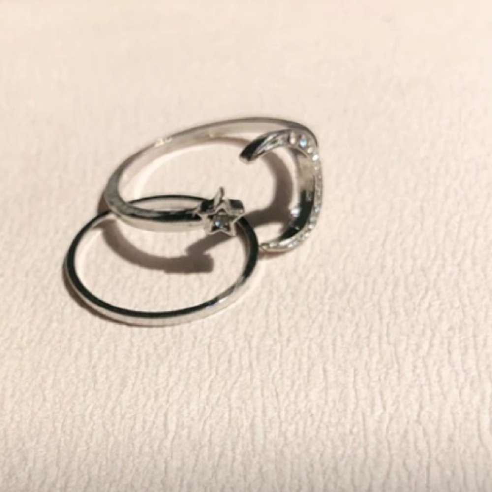 Moon Star Rings - Picture 2 of 5